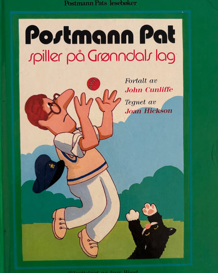 Postmann Pat spiller på Grønndals lag