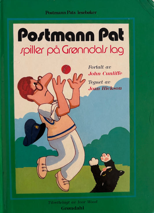 Postmann Pat spiller på Grønndals lag