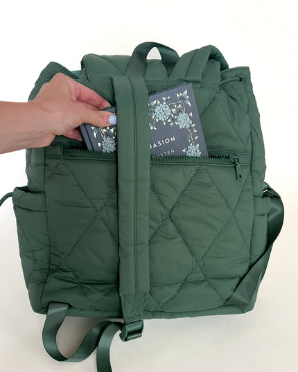 The Bookish Backpack: Green