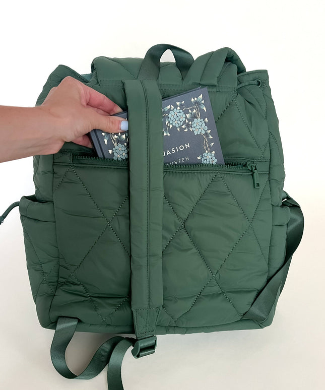 The Bookish Backpack: Green