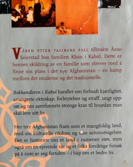 Seierstad, Åsne: Bokhandleren i Kabul
