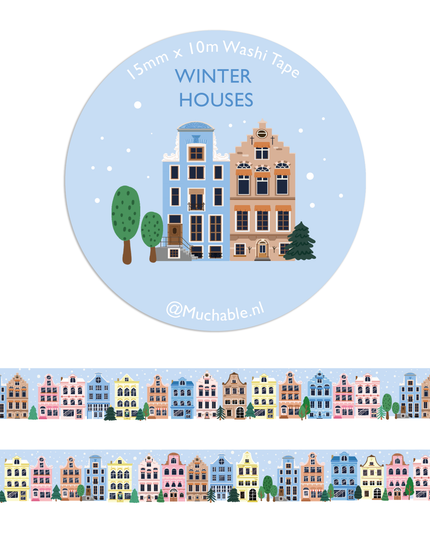 Washitape | Winter Houses