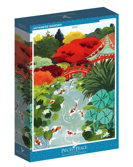 Puslespill 1500 Brikker - Japanese Garden