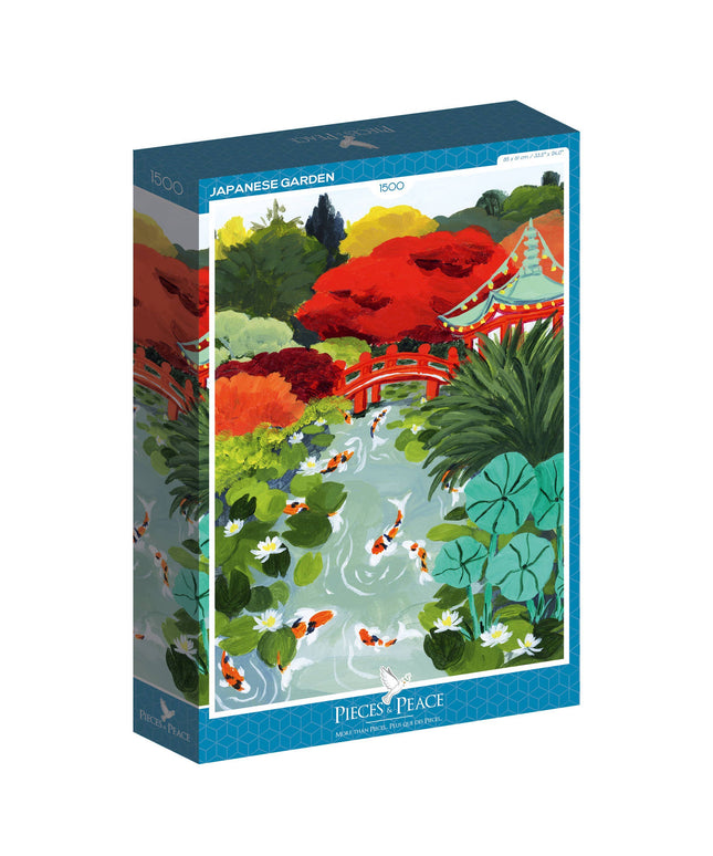 Puslespill 1500 Brikker - Japanese Garden