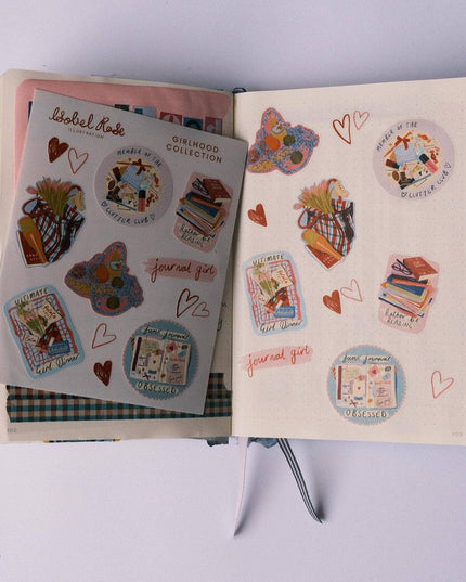 Vinyl Klistremerkeark | Girlhood Collection