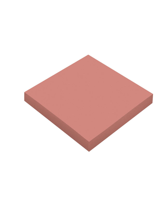 Vintage Red Sticky Notes 75mm x 75mm /100 ark per blokk