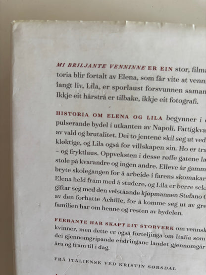 Ferrante, Elena: Mi briljante venninne