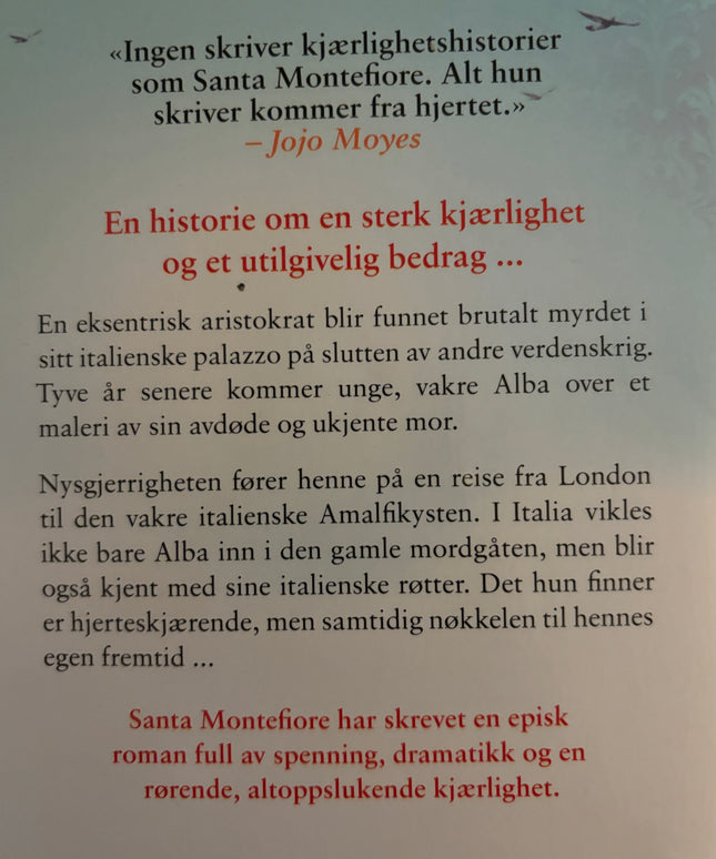 Montefiore, Santa: Valentinas siste reise