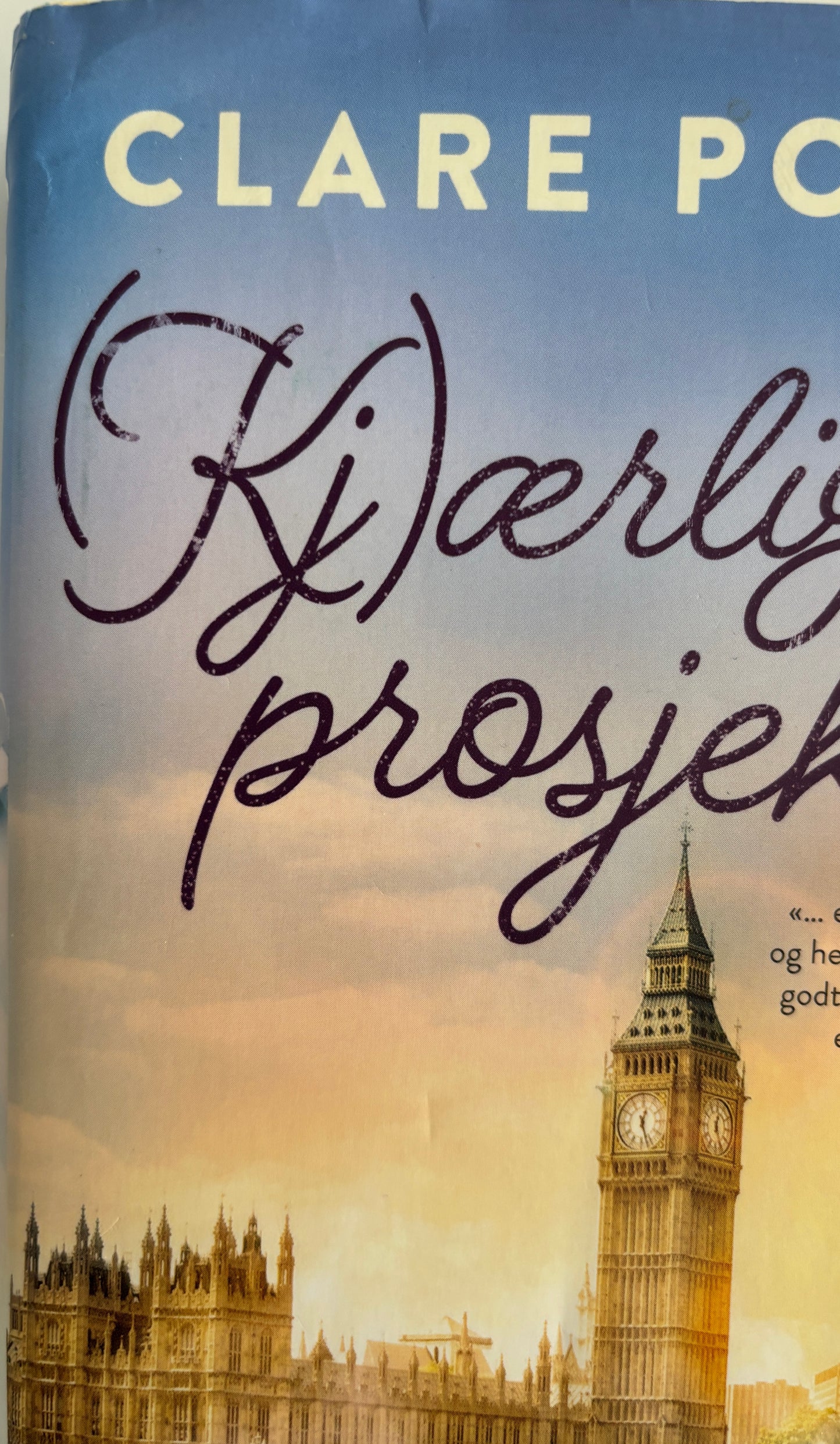 Pooley, Clare: Kjærlighetsprosjektet