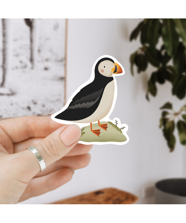 Vinyl Klistremerke | Puffin Island