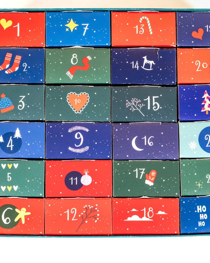 Forhåndsbestilling | Adventskalender | 24 Mini Puslespill
