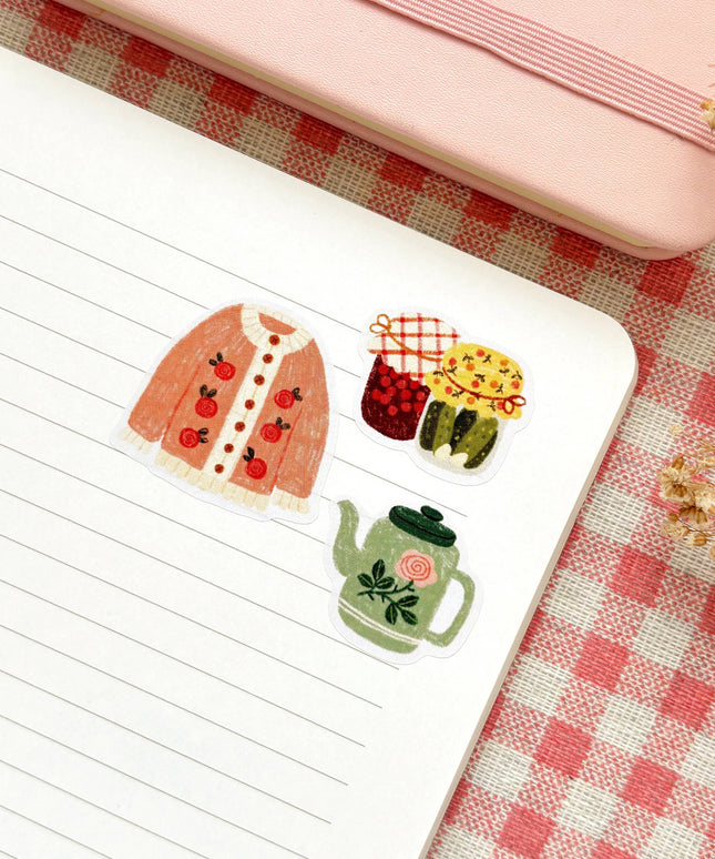 Klistremerkeark | Granny Things | A6