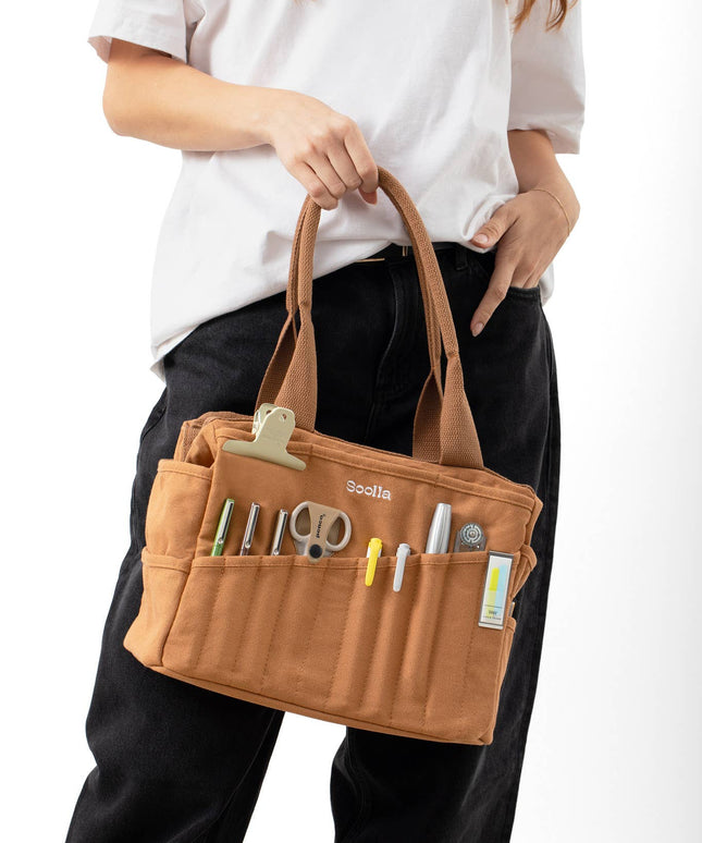 Forhåndsbestilling | Soolla Studio Artist Bag | Desert Rose | Hobbyveske | Veske for Kreative Prosjekter