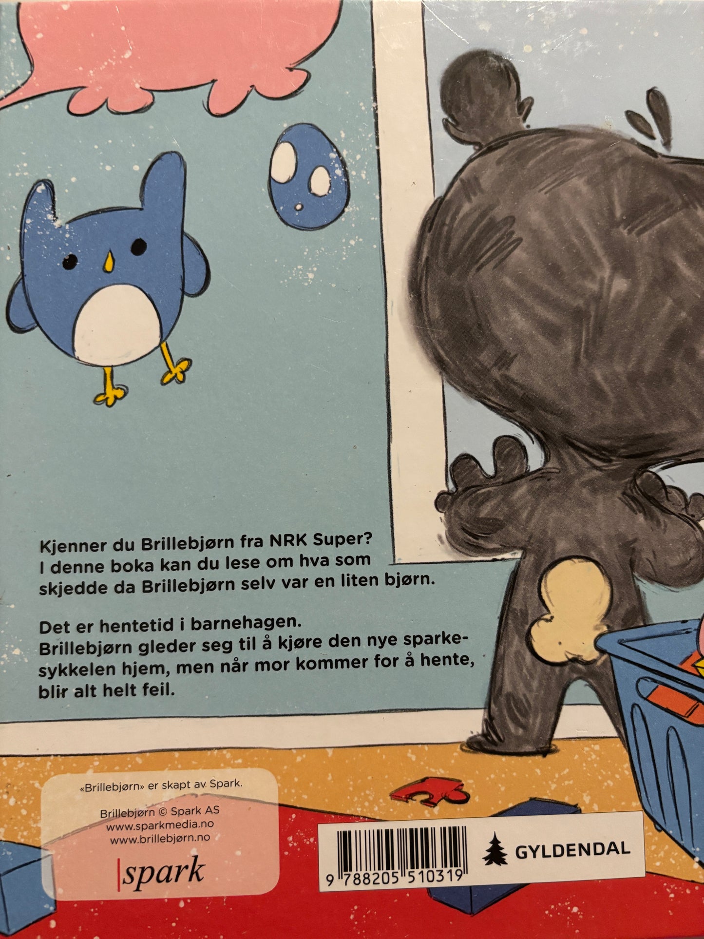 Jackson, Ida: Brillebjørn blir henta i barnehagen