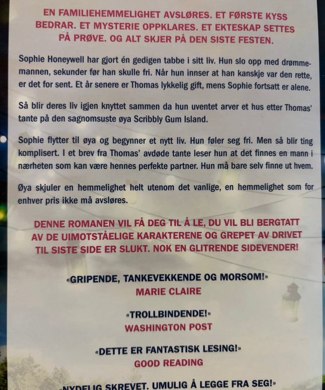 Moriarty, Liane: Den siste festen