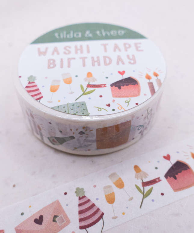 Washi Tape | Birthday | Tilda&Theo