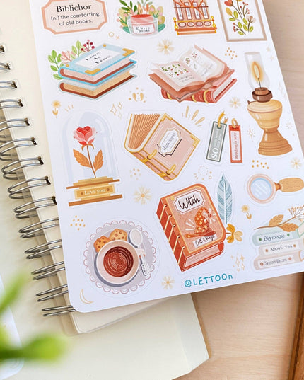 Klistremerkeark | Aesthetic Book