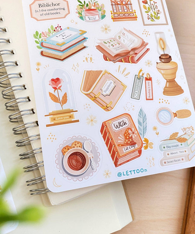 Klistremerkeark | Aesthetic Book