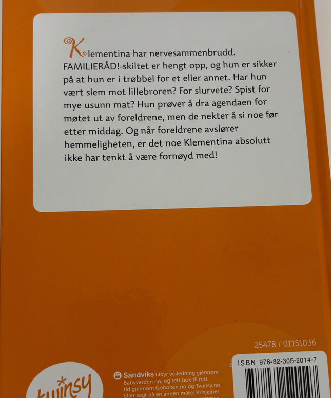 Pennypacker, Sara: Klementina og familierådet
