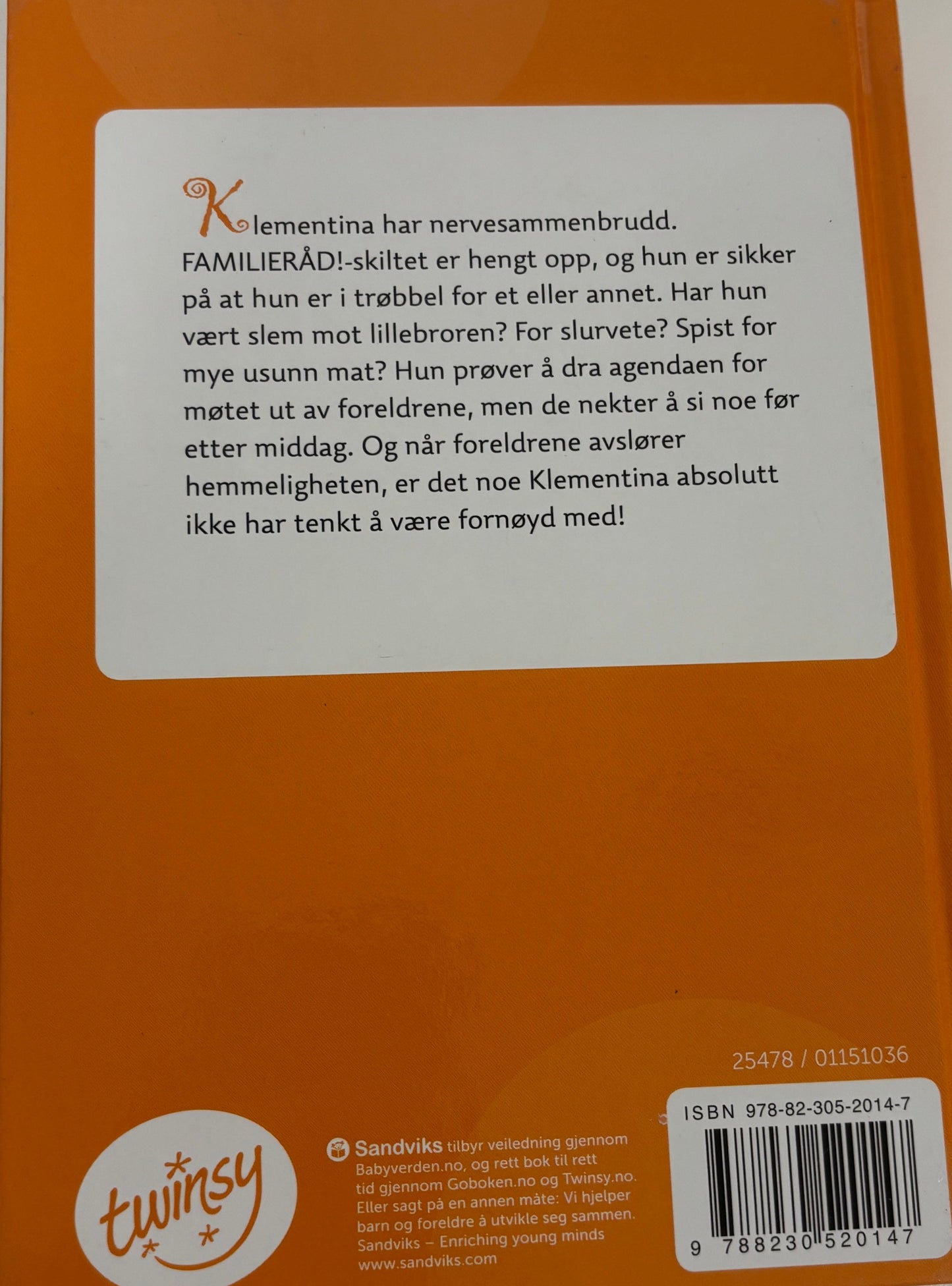Pennypacker, Sara: Klementina og familierådet