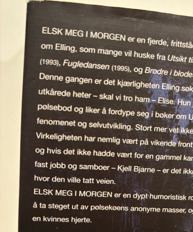 Ambjørnsen, Ingvar: Elsk meg i morgen