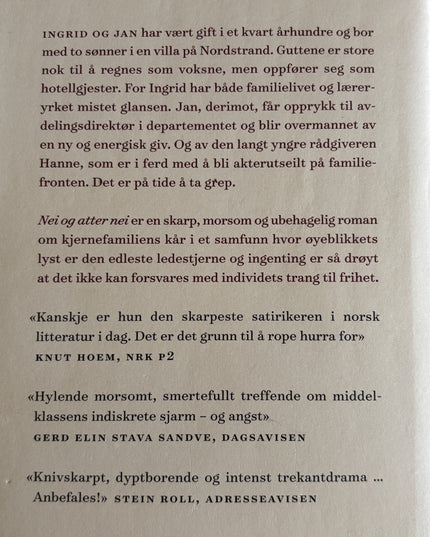Nei og atter nei - Nina Lykke (pocket)