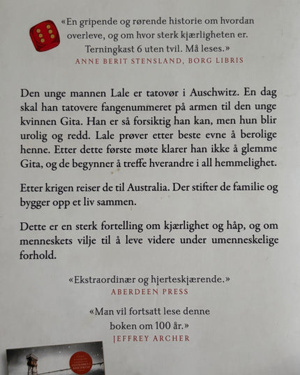 Stuart, Anna: Tatovøren i Auschwitz