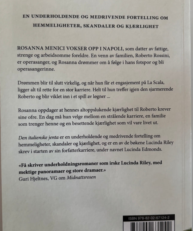 Riley, Lucinda: Den italienske jenta