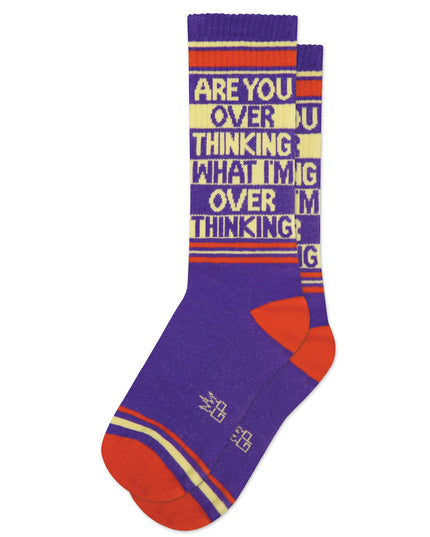 Are You Over Thinking What I'm Over Thinking? Sokker - Treningssokker