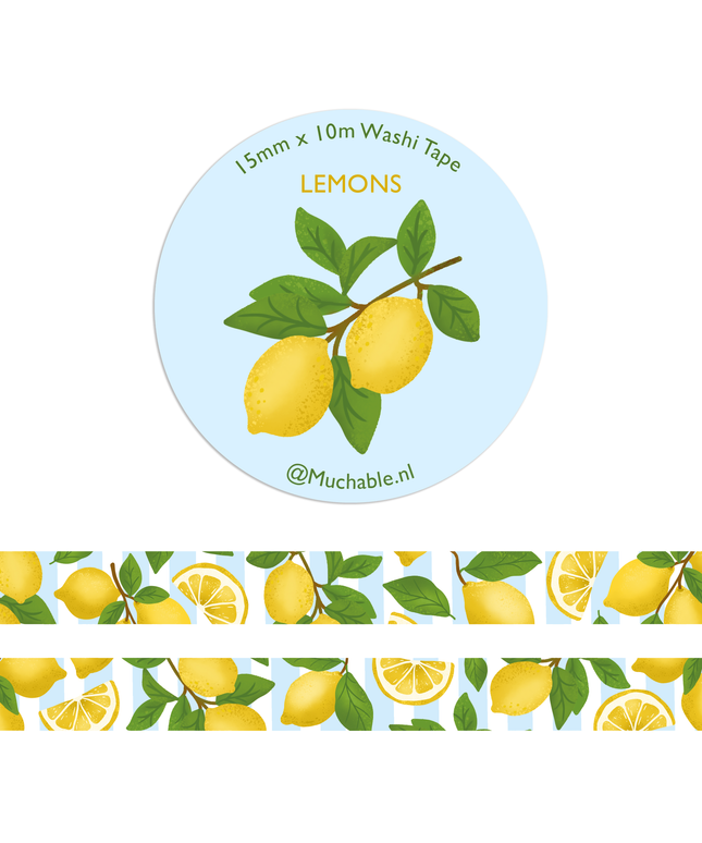 Washi Tape | Cute Sweet Lemons