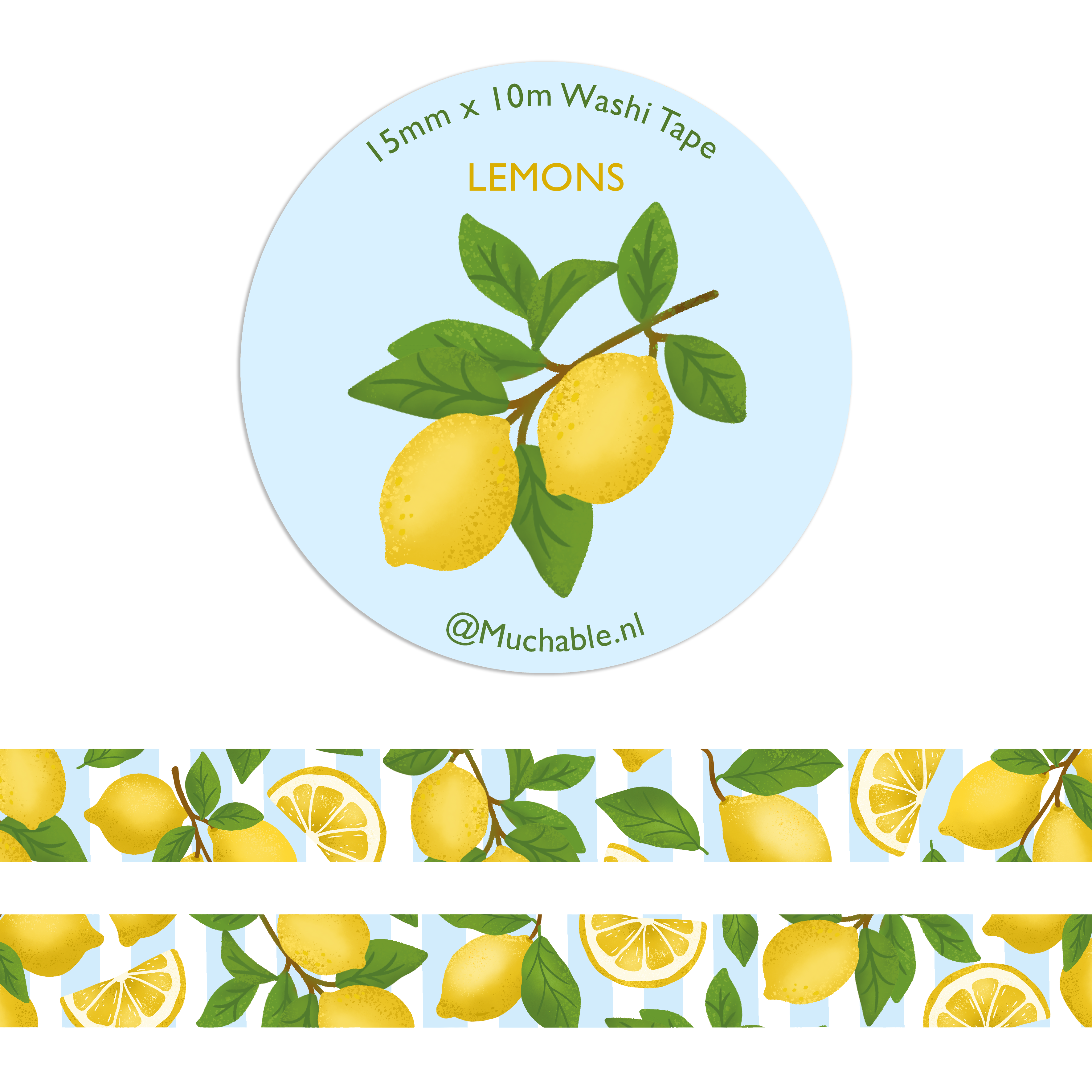 Washitape - Papirtape | Cute Sweet Lemons