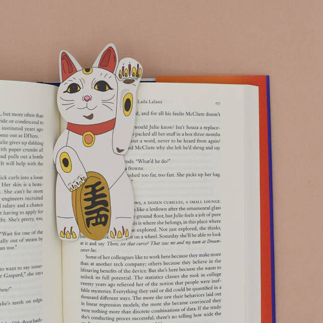 Bokmerke | Lucky Cat (det er die cut!)