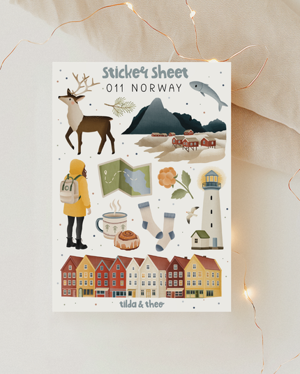 Klistremerkeark | Norge | Lofoten Tur