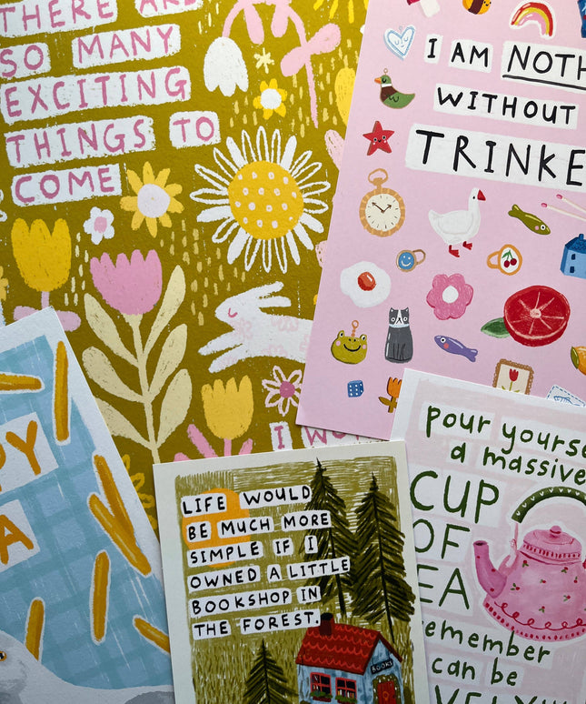 Plakat | Nothing Without My Trinkets | A5