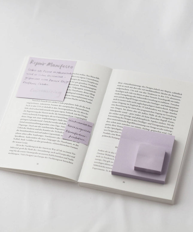 Misty Mauve Palette Collection Sticky Notes 75mm/100 ark