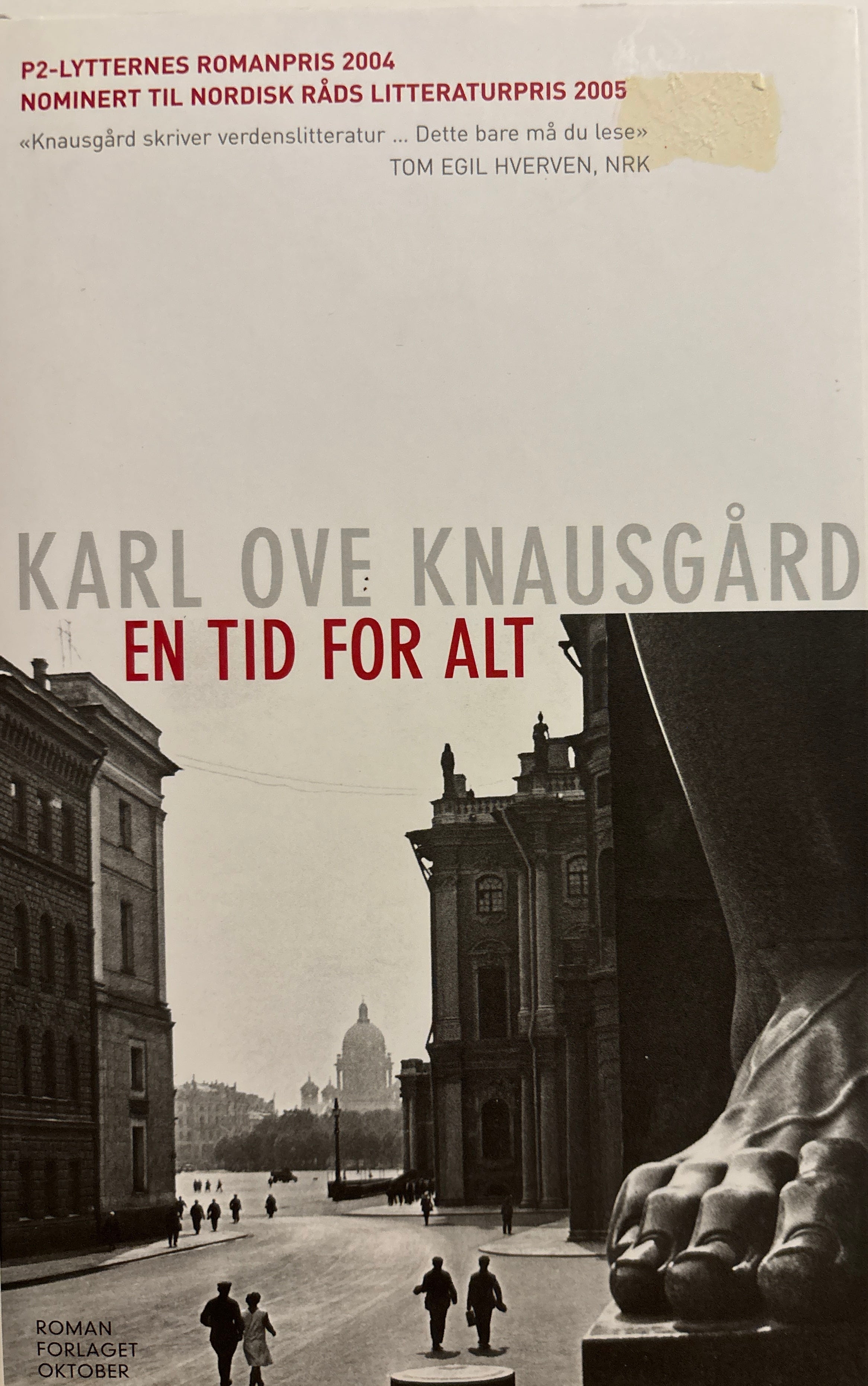 Knausgård, Karl Ove: En tid for alt