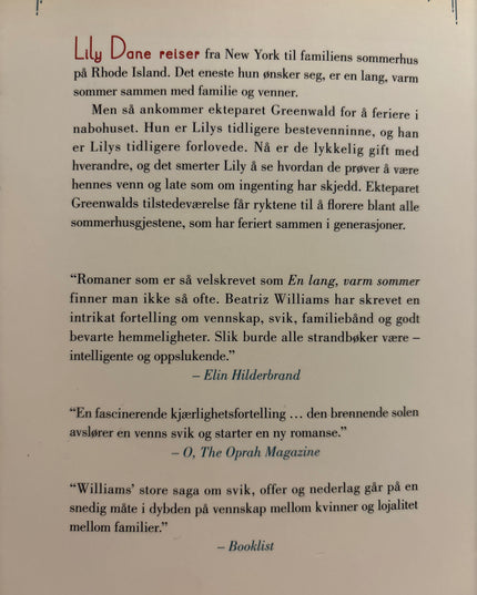 Williams, Beatriz: En lang, varm sommer