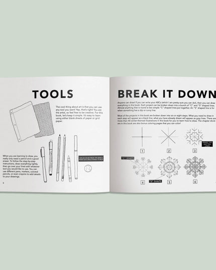 Winter Things: How to Draw Books for Kids