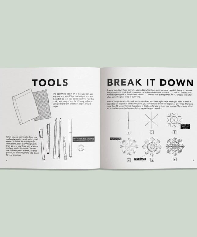 Winter Things: How to Draw Books for Kids