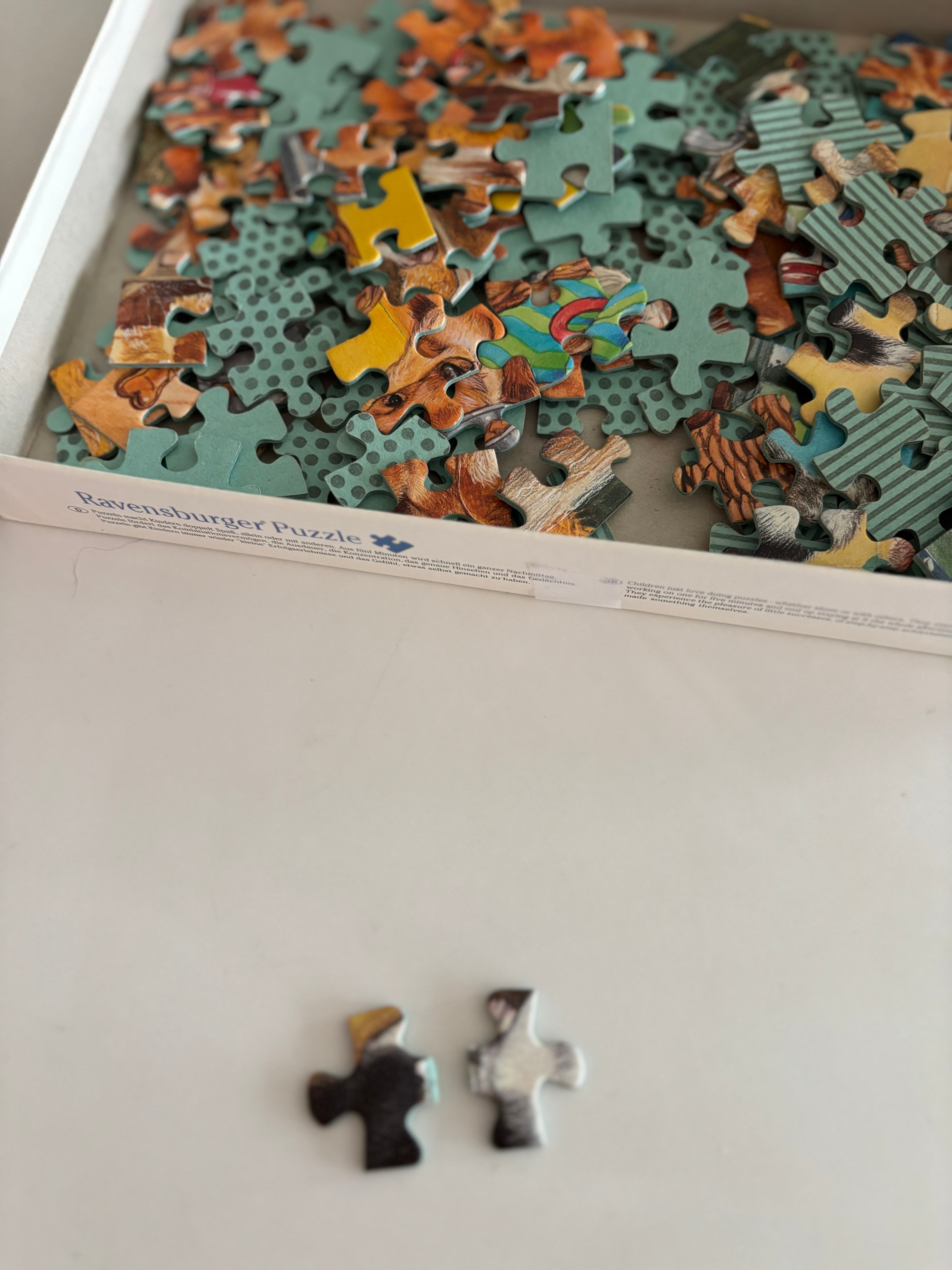 Brukt Puslespill 3x49 Brikker