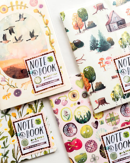 Notatbok | Wild Geese | A5