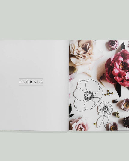 How to Draw Modern Florals - Mini Utgave