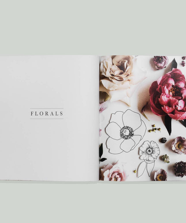 How to Draw Modern Florals - Mini Utgave