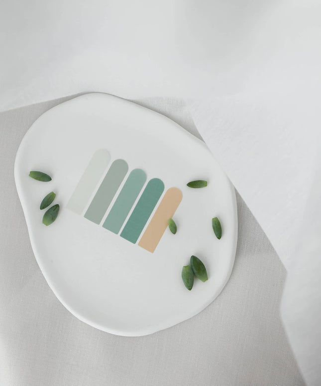 Ordinate-Mint Avrundede selvklebende notislapper - Klistrelapper - Indeksfaner - Sidemarkører