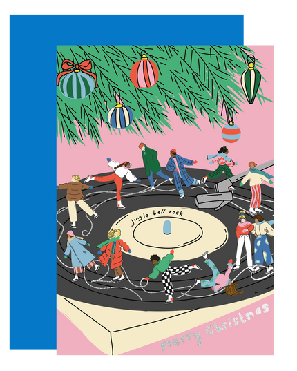 Kort | Julekort | ‘Jingle Bell Rock’ | A6