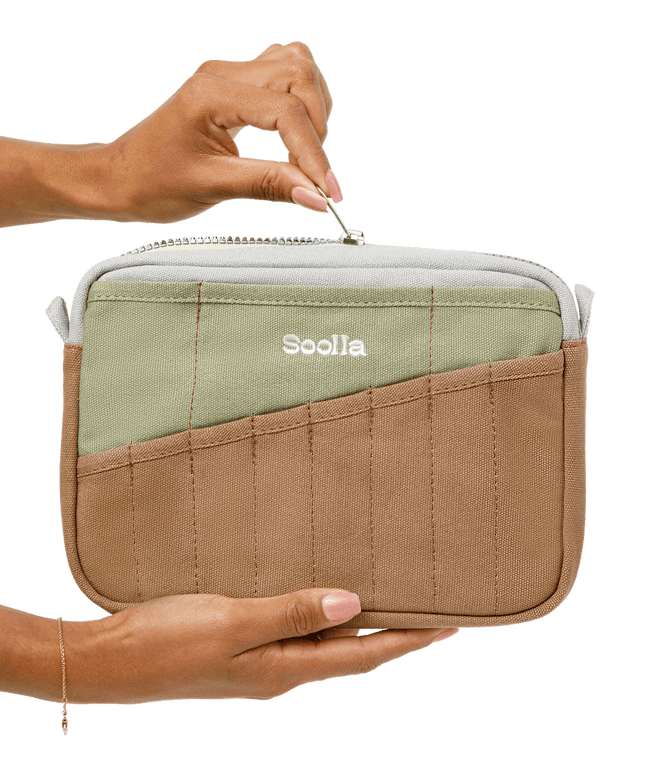 Forhåndsbestilling | Soolla® Studio Pouch, Cinnamon | Hobbyveske