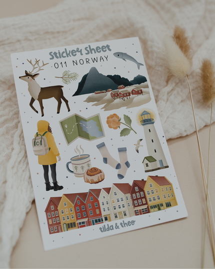 Klistremerkeark | Norge | Lofoten Tur
