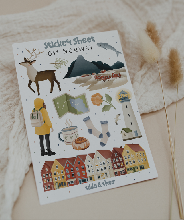 Klistremerkeark | Norge | Lofoten Tur