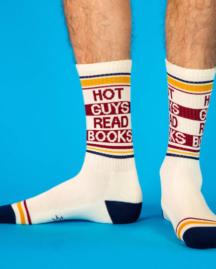 Hot Guys Read Books - Sokker - Treningssokker