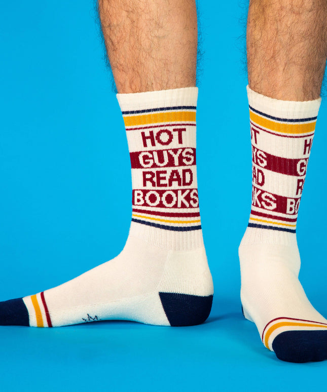 Hot Guys Read Books - Sokker - Treningssokker